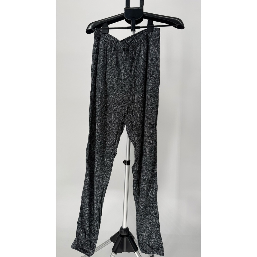UNIQLO Women's Textured Knit Pants Minimalist Clean Girl Chic Pull-On Lounge